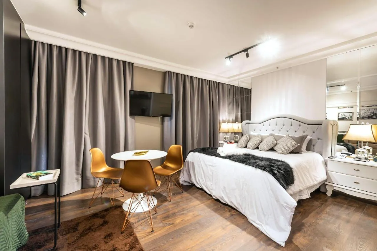 Studio Higienopolis Em Hotel Alto Padrao Сан-Пауло 0*,