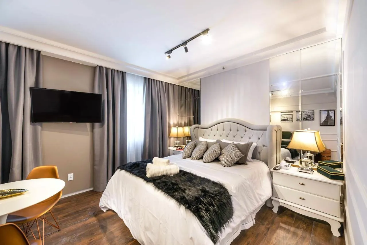 Studio Higienopolis Em Hotel Alto Padrao Сан-Пауло