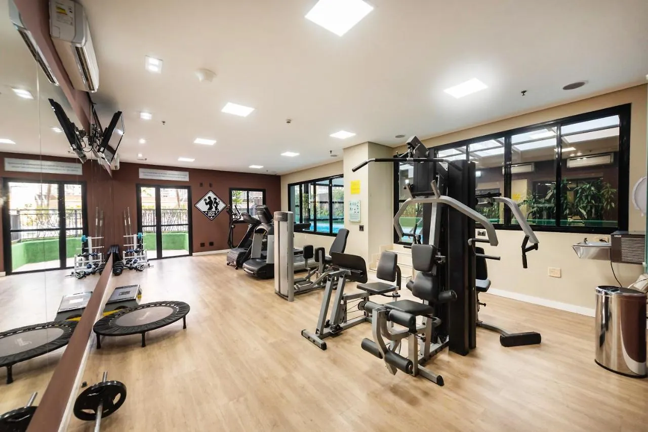 Апартаменты Studio Higienopolis Em Hotel Alto Padrao Сан-Пауло