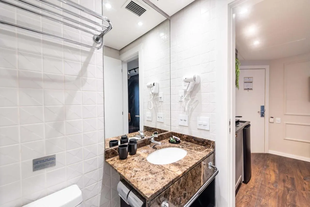Studio Higienopolis Em Hotel Alto Padrao Сан-Пауло